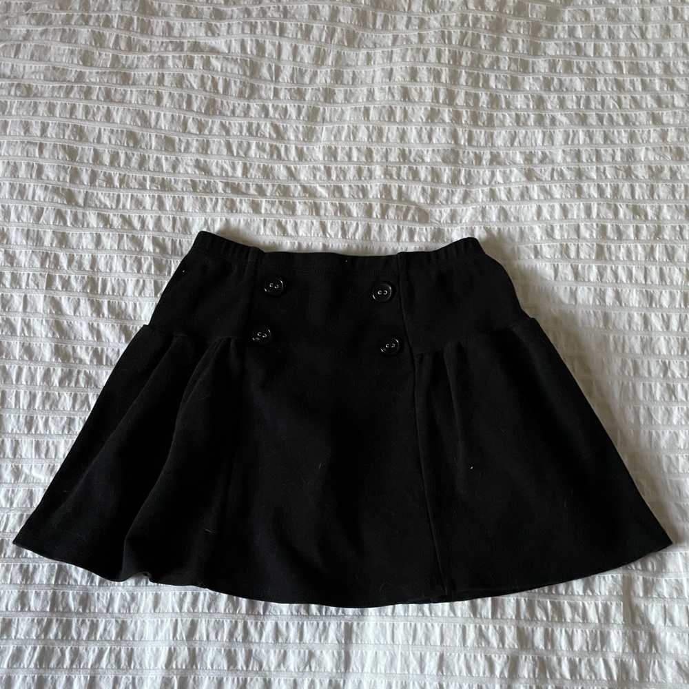 Black Buttoned Gymboree Skirt